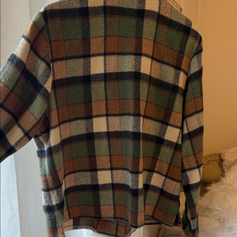 Cozy Plaid Button-Down Shirt - Picture 6 of 6